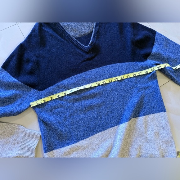 Vintage Cambridge Classics Mervyns Sweater Mens Large Knit korea Made gray - Picture 4 of 16